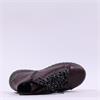 Rieker Laced Ankle Boot With Side Zip - Wine